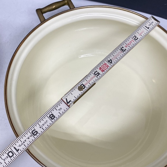 Fissler Asta Lincoware Casserole Dish Cornucopia Fruit Enamelware Dutch Oven - Picture 14 of 17